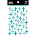 Bella Blvd - Illustrated Faith - Puffy Stickers - Crosses - Oh My Heavens Mix