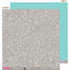 Bella Blvd - Socialite Collection - 12 x 12 Double Sided Paper - Tango