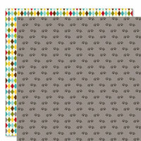 Bella Blvd - Tail Waggers and Cat Naps Collection - 12 x 12 Double Sided Paper - Paws and Claws