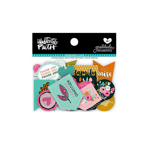 Bella Blvd - Illustrated Faith - Gratitude Documented Collection - Designer Clips Bella Blvd - Illustrated Faith - Gratitude Documented Collection - Designer Clips