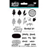 Bella Blvd - Illustrated Faith - Gratitude Documented Collection - Clear Acrylic Stamps