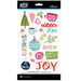 Bella Blvd - Illustrated Faith - Advent Collection - Christmas - Chipboard Stickers - Icons