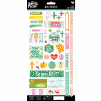 Bella Blvd - Illustrated Faith - Fruit of the Spirit Collection - Cardstock Stickers - Say It Loud
