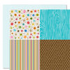 Bella Blvd - Family Dynamix Collection - 12 x 12 Double Sided Paper - Quadrants