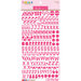 Bella Blvd - Legacy Collection - Florence Alphabet Stickers - Punch