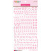 Bella Blvd - Legacy Collection - Cardstock Stickers - Florence Alphabet - Cotton Candy
