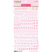 Bella Blvd - Legacy Collection - Cardstock Stickers - Florence Alphabet - Cotton Candy
