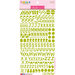 Bella Blvd - Legacy Collection - Florence Alphabet Stickers - Pickle Juice