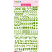 Bella Blvd - Legacy Collection - Cardstock Stickers - Florence Alphabet - Guacamole