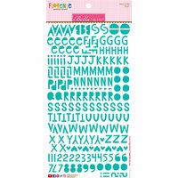 Bella Blvd - Legacy Collection - Florence Alphabet Stickers - Gulf