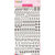 Bella Blvd - Legacy Collection - Cardstock Stickers - Florence Alphabet - Oyster
