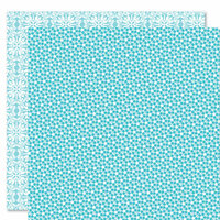 Bella Blvd - Sophisticates Collection - 12 x 12 Double Sided Paper - Sprinkles and Lace - Ice