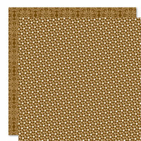 Bella Blvd - Sophisticates Collection - 12 x 12 Double Sided Paper - Sprinkles and Lace - Brownie