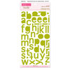 Bella Blvd - Sophisticates Collection - Ciao Chip - Self Adhesive Chipboard - Simply Simona Alphabet - Pickle Juice