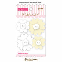 Bella Blvd - Sophisticates Collection - Baby Blooms a Bella - Cotton Flowers - Champagne