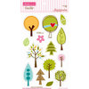 Bella Blvd - Sophisticates Collection - Ciao  Chip - Self Adhesive Chipboard - Trees