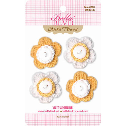 Bella Blvd - Crochet Flowers - Daisies
