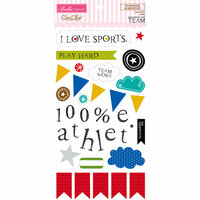 Bella Blvd - Making the Team Collection - Ciao Chip - Self Adhesive Chipboard - Icons