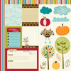 Bella Blvd - Finally Fall Collection - 12 x 12 Double Sided Paper - Cute Cuts