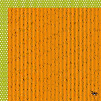 Bella Blvd - Too Cute to Spook Collection - Halloween - 12 x 12 Double Sided Paper - Itsy Bitsy Spider