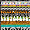 Bella Blvd - Too Cute to Spook Collection - Halloween - 12 x 12 Double Sided Paper - Borders