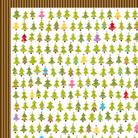 Bella Blvd - Christmas Wishes Collection - 12 x 12 Double Sided Paper - Trees for Sale
