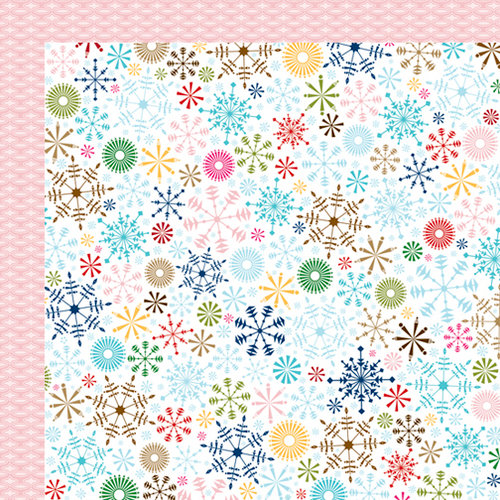 Bella Blvd - Winter Wonder Collection - 12 x 12 Double Sided Paper - Blizzard