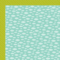 Bella Blvd - Spring Flings and Easter Things Collection - 12 x 12 Double Sided Paper - A Tisket A Tasket