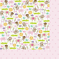 Bella Blvd - Baby Girl Collection - 12 x 12 Double Sided Paper - It's a Girl