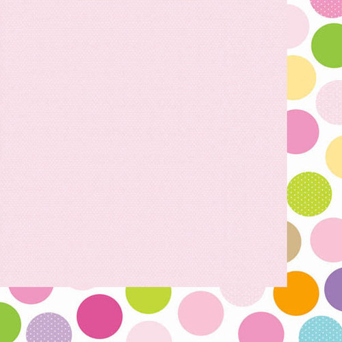 Bella Blvd - Baby Girl Collection - 12 x 12 Double Sided Paper - Pretty in Pink