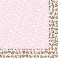 Bella Blvd - Baby Girl Collection - 12 x 12 Double Sided Paper - Sweet Dreams