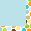 Bella Blvd - Baby Boy Collection - 12 x 12 Double Sided Paper - Baby Blue