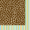 Bella Blvd - Baby Boy Collection - 12 x 12 Double Sided Paper - Wild About You