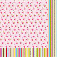 Bella Blvd - Sunshine and Happiness Collection - 12 x 12 Double Sided Paper - Juicy Good Time