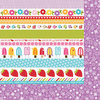 Bella Blvd - Sunshine and Happiness Collection - 12 x 12 Double Sided Paper - Borders