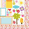 Bella Blvd - Sunshine and Happiness Collection - 12 x 12 Double Sided Paper - Cute Cuts