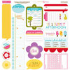 Bella Blvd - Sunshine and Happiness Collection - 12 x 12 Cardstock Stickers - Just Write
