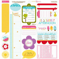 Bella Blvd - Sunshine and Happiness Collection - 12 x 12 Cardstock Stickers - Just Write