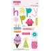 Bella Blvd - Birthday Girl Collection - Ciao Chip - Self Adhesive Chipboard - Icons