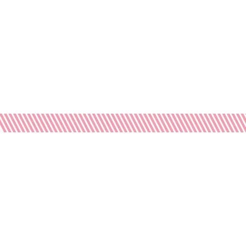 Bella Blvd - Decorative Tape - Piggy Pink Stripe