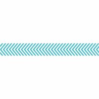 Bella Blvd - Decorative Tape - Blue Chevron