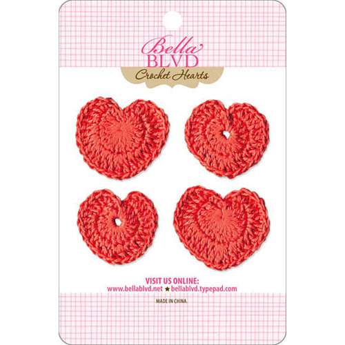 Bella Blvd - Sophisticates Collection - Crochet Hearts - McIntosh