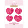 Bella Blvd - Sophisticates Collection - Crochet Hearts - Punch