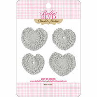 Bella Blvd - Sophisticates Collection - Crochet Hearts - Scallop