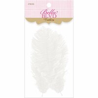 Bella Blvd - Feathers - White