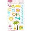 Bella Blvd - Sand and Surf Collection - Ciao Chip - Self Adhesive Chipboard - Icons