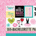 Bella Blvd - Engaged At Last Collection - 12 x 12 Double Sided Paper - Bachelorette Extras