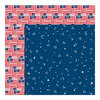 Bella Blvd - All American Collection - 12 x 12 Double Sided Paper - United We Stand