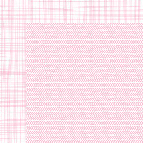 Bella Blvd - Sophisticates Collection - 12 x 12 Double Sided Paper - Freestyle Cotton Candy