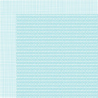 Bella Blvd - Sophisticates Collection - 12 x 12 Double Sided Paper - Freestyle Saltwater